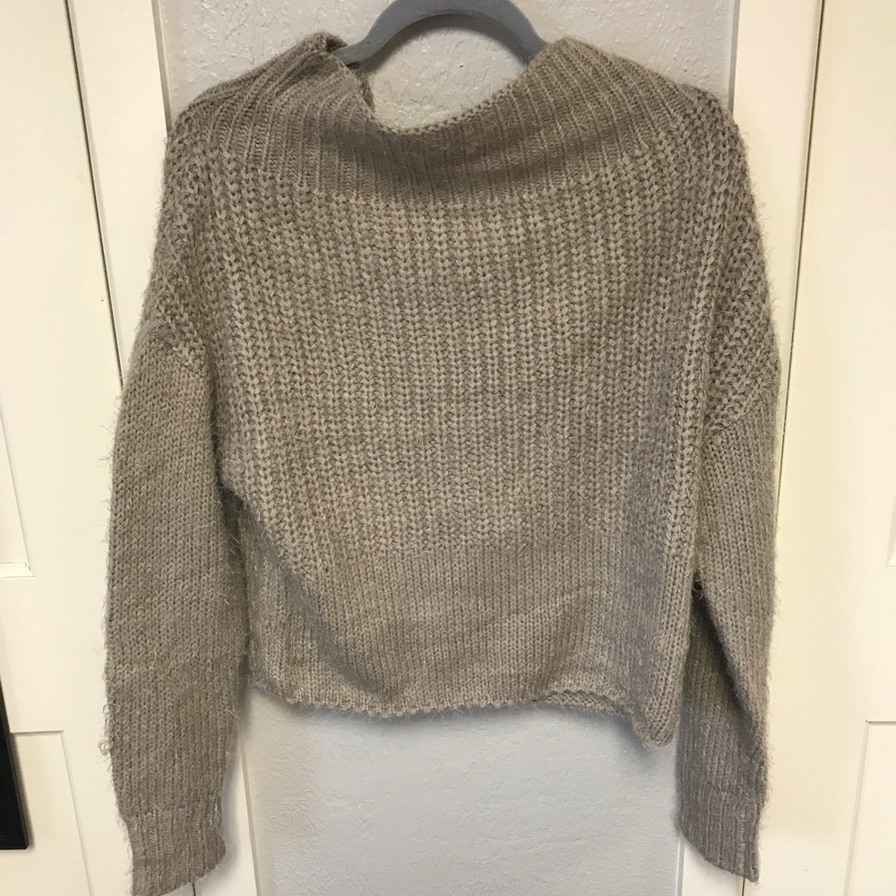 Off Shoulder Sweater